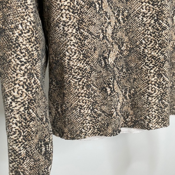 Cropped snake print sweater - Picture 2 of 5